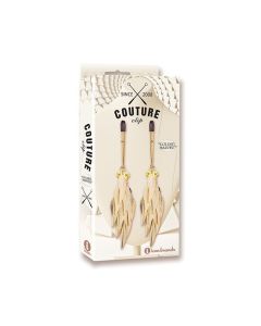 Couture Clips Luxury Nipple Clamps - Golden Harvest
